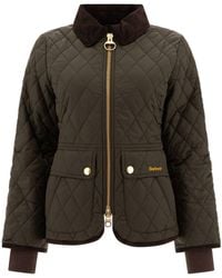 Barbour - "Beadnell Fitted" Quilted Jacket - Lyst