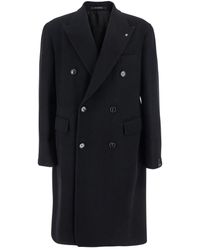 Tagliatore - 'Londra' Oversized Double-Breasted Coat - Lyst