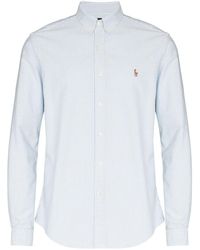 Polo Ralph Lauren - Oxford Shirt In Striped Cotton - Lyst