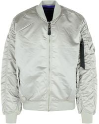 Alpha Industries - 'Ma-1 Uv' Nylon Bomber Jacket - Lyst