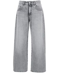 ICON DENIM - 'Bea' Jeans With Belt Loops And Logo Patch On The Rear - Lyst