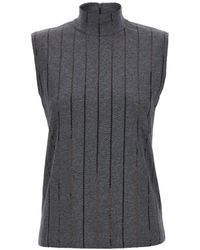 Brunello Cucinelli - Micro Sequin Top - Lyst