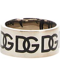 Dolce & Gabbana - Logo Ring - Lyst