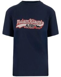 Autry - T-Shirt Main Maison Kitsune - Lyst