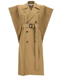 JW Anderson - Sleeveless Double-breasted Trench Coat Coats - Lyst