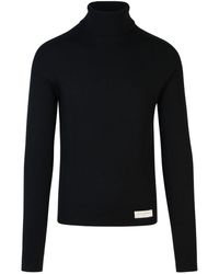 Balmain - Wool Turtleneck Sweater - Lyst
