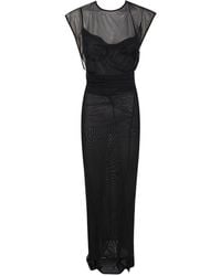 Jean Paul Gaultier - Open Back Sleeveless Mini Dress - Lyst