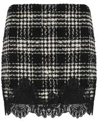 Twinset - And Check Skirt - Lyst