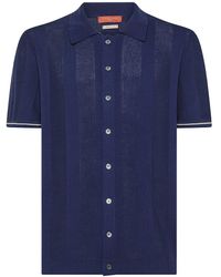 Daniele Fiesoli - Short-Sleeved Button-Up Polo Shirt - Lyst