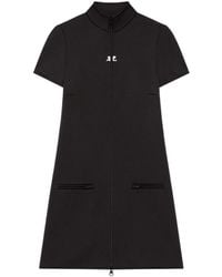 Courreges - Interlock Tracksuit Mini Dress - Lyst