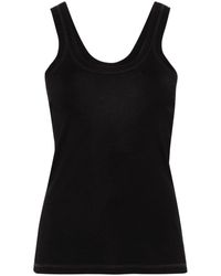 Lemaire - Fine-Ribbed Tank Top - Lyst