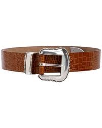 B-Low The Belt - 'Villain Croco' Belt - Lyst