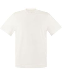 Fedeli - Short-sleeved Cotton T-shirt - Lyst