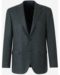 Sartorio Napoli - Blazer Plaid Motif - Lyst