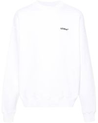 Off-White c/o Virgil Abloh - Cam Arrows Organic-cotton Sweatshirt - Lyst