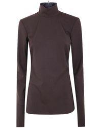 THE LATEST - "clio" Wool Polyester Top Clothing - Lyst