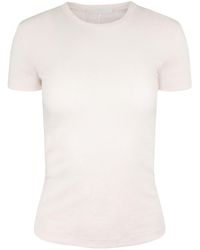 Helmut Lang - Shrunken Ribbed-Knit Top - Lyst