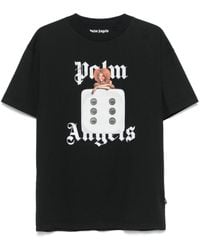 Palm Angels - T-Shirt With Print - Lyst