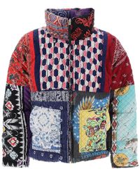 Children of the discordance - Reversible Patchwork Down Jacket - Lyst