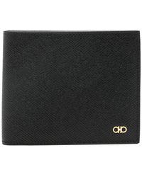 Ferragamo - Bi-Fold Micro Gancini Wallet - Lyst