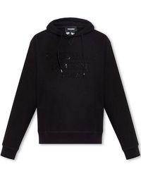 DSquared² - Cotton Drawstring Hoodie - Lyst