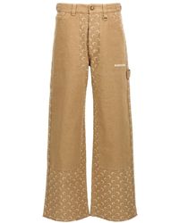 Marine Serre - 'Moon Jacquard' Jeans - Lyst