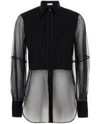 Brunello Cucinelli - Shirt With Shiny Trims - Lyst
