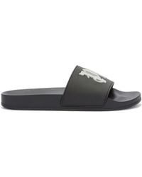 Palm Angels - Men Pa Monogram Pool Slider Slippers - Lyst