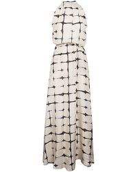 CRI.DA - Taormina Silk Long Dress - Lyst