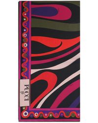 PUCCI - Printed Silk Foulard - Lyst