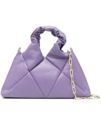 RECO - Didi Quilted Leather Tote Bag - Lyst