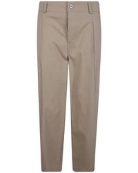 Drole de Monsieur - Le Pantalon Cropped Twill - Lyst