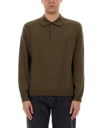 sunflower - Wool Polo Shirt - Lyst