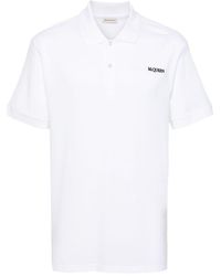 Alexander McQueen - Polo Shirt With Logo - Lyst
