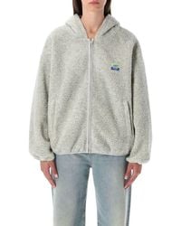 American Vintage - Hoktown Fleece Hooded Jacket - Lyst