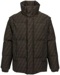 Fendi - Ff Down Jacket - Lyst