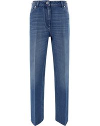 Versace - Boyfriend Jeans With Tailored Crease - Lyst