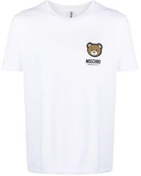 Moschino - Leo Teddy Printed T-Shirt - Lyst