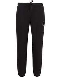 Moncler - Logo Detail Cotton Track-pants - Lyst