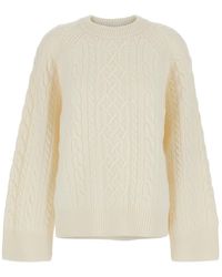 IVY & OAK - Merino Wool Crewneck Jumper - Lyst