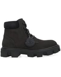 Moncler - Lace-Up Boots Peak City - Lyst