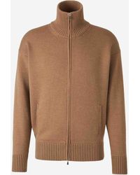 Gran Sasso - Wool Knitted Cardigan - Lyst
