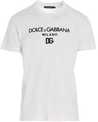 Dolce & Gabbana - T-Shirt With Print - Lyst