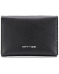 Acne Studios - Leather Continental Wallet - Lyst