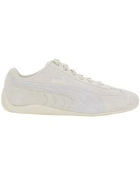 PUMA - 'Speedcat Og' Low Top Sneakers With Logo Lettering On The Side And Formstrip Detail On The Side - Lyst