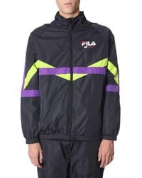 Fila - Track Sweatshirt With Zip - Lyst