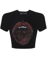 Fiorucci - Crop T-Shirt "Cherries" - Lyst