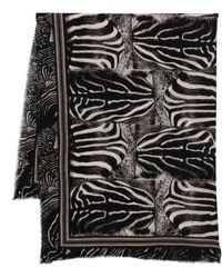 Faliero Sarti - Zebra Wool And Cashmere Stole - Lyst