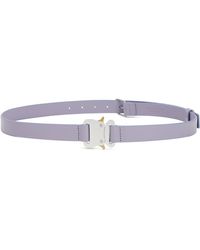 1017 ALYX 9SM Medium Leather Belt - Purple