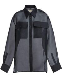 Khaite - The Missa Semi-Transparent Shirt - Lyst